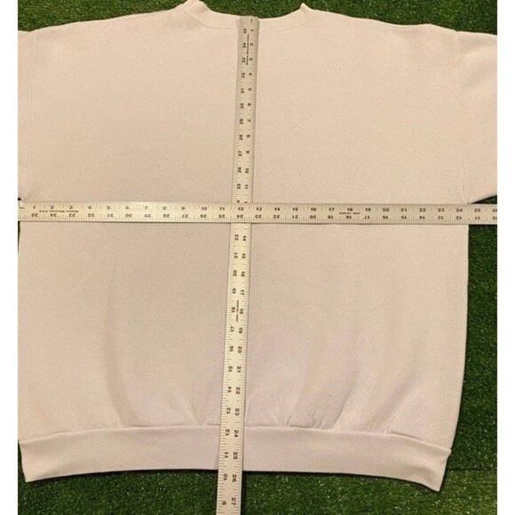 Vintage St Louis Rams sweatshirt mens large white blue crewneck super bowl NFL - Picture 13 of 13